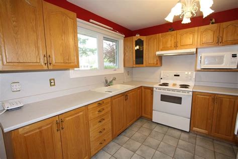 honey oak cabinets white